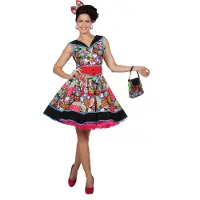 Coppens Pop-Art - 100% Polyester - Carnavalskleding s grote maten | Maat 52 +