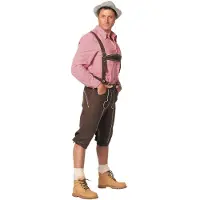 Coppens Tirolerhose de luxe bruin | Maat 60