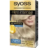 Syoss Oleo Intense Haarverf Lightener- 12-00 Zilverblond