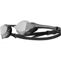 Tyr Tracer-X Elite Racing zwembril zilver/zwart gespiegeld