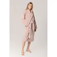 Casilin Teddy Fleece Badjas Misty Pink - M