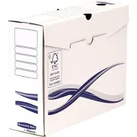 BANKERS BOX archiefdoos Basic - 100mm - A4 - 10pk - FSC gecertificeerd - Zuurvrij