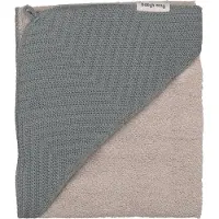 Babys Only badcape Grace Nordic Blue - 50% katoen - 75 x 85 cm