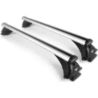 Farad Dakdragers geschikt voor Jeep Grand Cherokee 2002 t/m 2005 open dakrailing - Aluminium - 100kg Laadvermogen - Merk