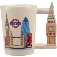 Puckator Keramiek Londen Gevormd Handvat Big Ben Mok