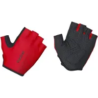 Gripgrab Ride Lightweight Gevoerde Halve Vinger Handschoenen, rood/zwart 2023 S | 7-7,5 Racefiets handschoenen