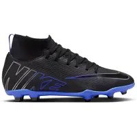 Nike Mercurial Superfly 9 Club Gras / Kunstgras Voetbalschoenen (MG) Kids Zwart Blauw Wit