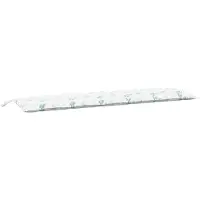 vidaXL Tuinbankkussen 180x50x7 cm oxford stof bladpatroon