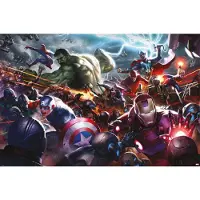 Pyramid Poster Marvel Future Fight Heroes Assault 61x91,5cm