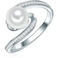 Valero Pearls Ring zilver