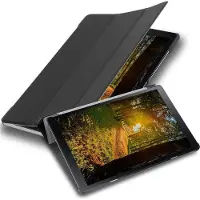 Cadorabo Tablet boekomslag (Galaxy Tab A 10.5), Tablethoes, Zwart
