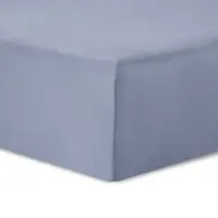 Vision Home VISION Hoeslaken - Jersey katoen: Zacht, rekbaar en strijkvrij - 180 x 200cm met 30cm hoekhoogte - Geschikt voor boxspring matras - Grijs - 100% katoen Jersey - Oekotex gecertificeerd