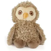 Bunnies By The Bay Uil Knuffel - Knuffeldier - Blink de Uil - Geborduurde details - 20 cm - Bruin