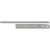 Sola Buigbare lineaal 1000x13x0,5mm LSS1000, RVS, dubbelzijdige maatverdeling mm/cm - 56103701 - 56103701