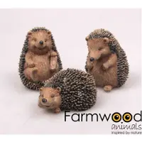 Farmwood Animals Tuinbeeld Egel 12cm