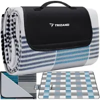 Trizand Groot Strandkleed met Isolatie - Perfect voor Elke Picknick 200 x 200 cm