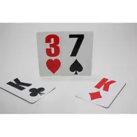 Low Vision Design Speelkaarten Met Grote Opdruk (2 sets) - Speelkaarten Voor Slechtzienden