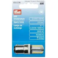 Prym Led-reservelamp voor naaimachine, Bajonetsluiting