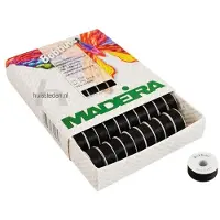 MADEIRA 50x zwart voorgespoelde spoeltjes