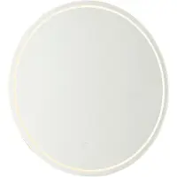 QAZQA Moderne badkamerspiegel 60 cm incl. LED en touch dimmer - Sebas