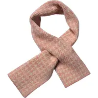 Juleeze Wintersjaal Dames 15x85 cm Roze Beige Polyester