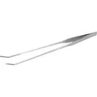 Aquanova - Aquarium pincet - Metalen plantenpincet gebogen - 27 cm