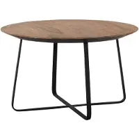 DTP Home Highlight Neptunes salontafel teakhout naturel 60x60x35cm