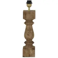 Light & Living Lampvoet 10x10x47 cm CUMANI hout weather barn