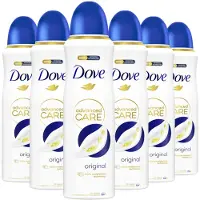 Dove 6x Deodorant Spray Original 200 Ml