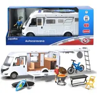 Dickie Toys Toys Hymer Camper - 30 cm - Licht & Accessoires - Speelgoedvoertuig