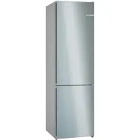 Bosch - Serie 4 Vrijstaande koel-vriescombinatie met bottom-freezer 203 x 60 cm Geborsteld staal AntiFingerprint KGN392ICF