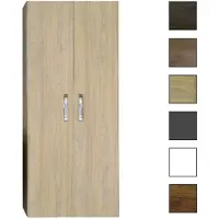 Sanicare kolomkast met luxe chromen greep 67x160x32cm belluno