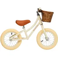 Banwood loopfiets first go 12 inch crème
