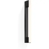 DECOR WALTHER Wandlamp Omega 50, dimbaar, zwart, Slaapkamer, Messing, Modern, Wandlamp