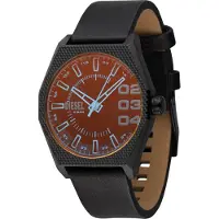 Diesel Scraper Heren Zwarte Horloge DZ2175