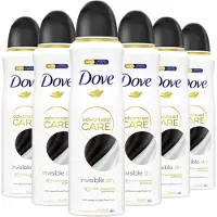 Dove 6x Deodorant Spray Invisible Dry 200 Ml