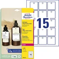 Avery Zweckform AVERY Hangkaartjes, karton 13 x 210 x 297 mm Wit T1002-10 10 Stuks
