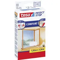 TESA 3x Tesa vliegenhor/insectenhor wit 1,3 x 1,3 meter - Inzethorren