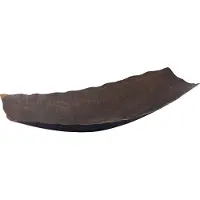 Ptmd Semin Copper Alu Rectangle Rustic Bowl Wavy Edge L (Koper, 64x32x11.5cm)