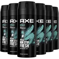 Axe 6x Deodorant Bodyspray Apollo 150 Ml