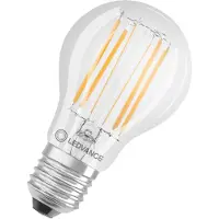 Ledvance Classic LED E27 Peer Filament Helder 7.5W 1055lm - 827 Zeer Warm Wit | Vervangt 75W