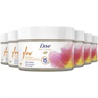 Dove 6x Bath Therapy Glow Bodyscrub 295 Ml