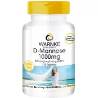 WARNKE Vitalstoffe | D-mannose 1000 mg 100 St Tabletten
