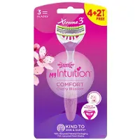 Wilkinson 3x Vrouwen Wegwerpscheermesjes Xtreme 3 My Intuition 6 stuks