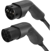 Deltaco e-Charge Universele Oplaadkabel Elektrische Auto - Type 2/Type 2 - 16A/11kW - 5 m