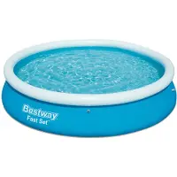 Bestway - Fast - Set - Zwembad - opblaasbaar - rond - 366x76 - cm - 57273