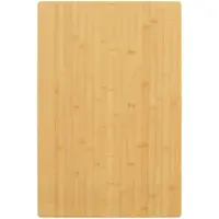 vidaXL Tafelblad 60x100x2,5 cm bamboe
