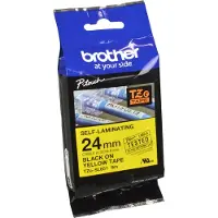 Brother Tape TZe-SL651 Zwart op geel