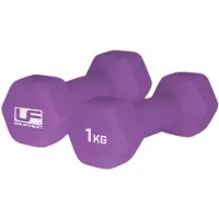 Ufe Hexagonale dumbbell bedekt met neopreen Urban Fitness (x2)