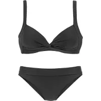LASCANA Bikini zwart